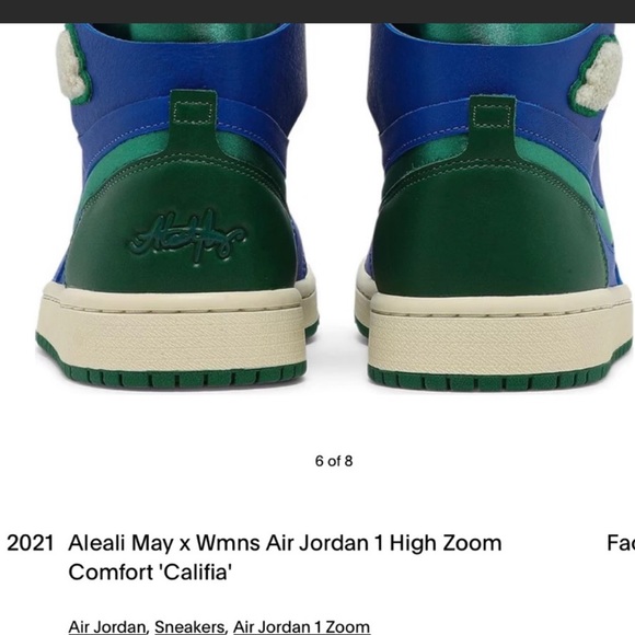 AIR JORDAN 1 ZOOM CMFT
"Aleali May - Califia" - Picture 2 of 7